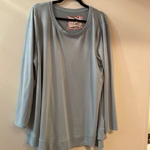 Plus size long sleeve shirt